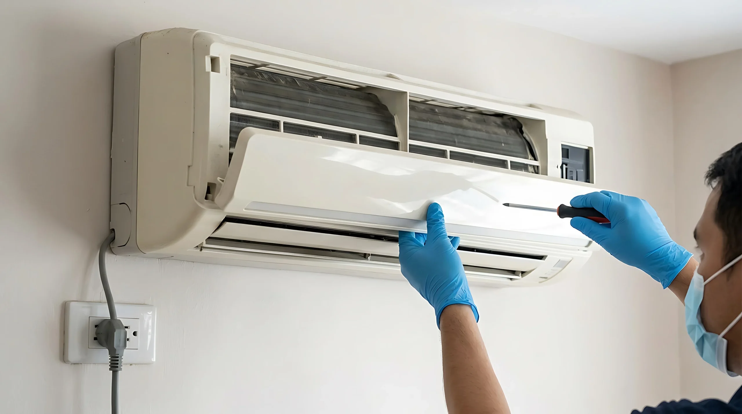 Miljöbild från uppdrag inom Ventilationsservice hos GASHI Ventilation & Värmepumpsservice AB